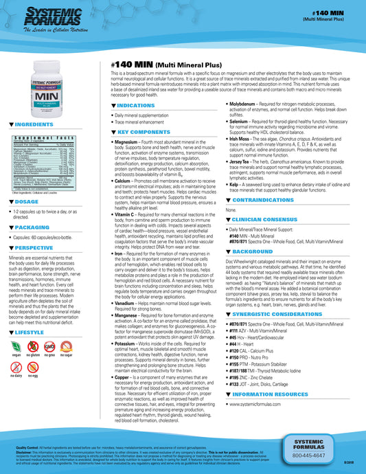 MIN Multi-Mineral Plus