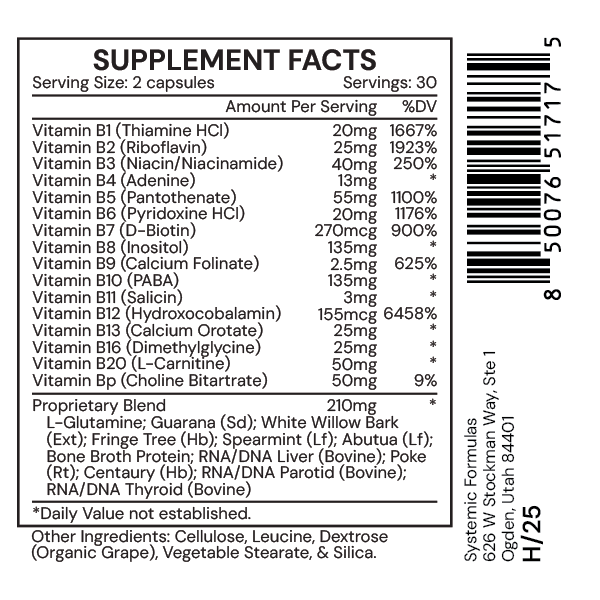 16B Vitamins