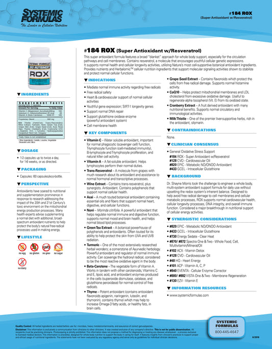 ROX - Super Antioxidant