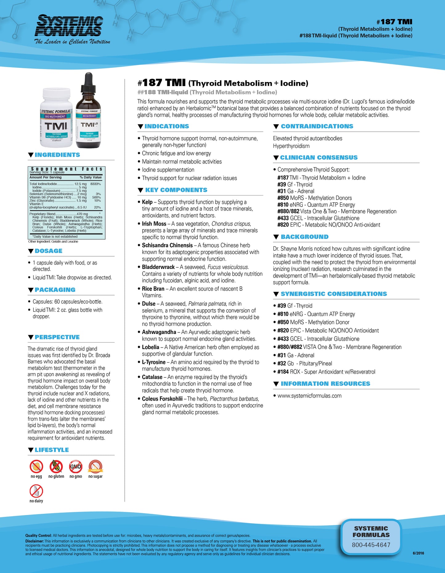 TMI: Thyroid Metabolism + Iodine LIQUID