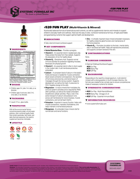 Fun Play - Multivitamin for Kids