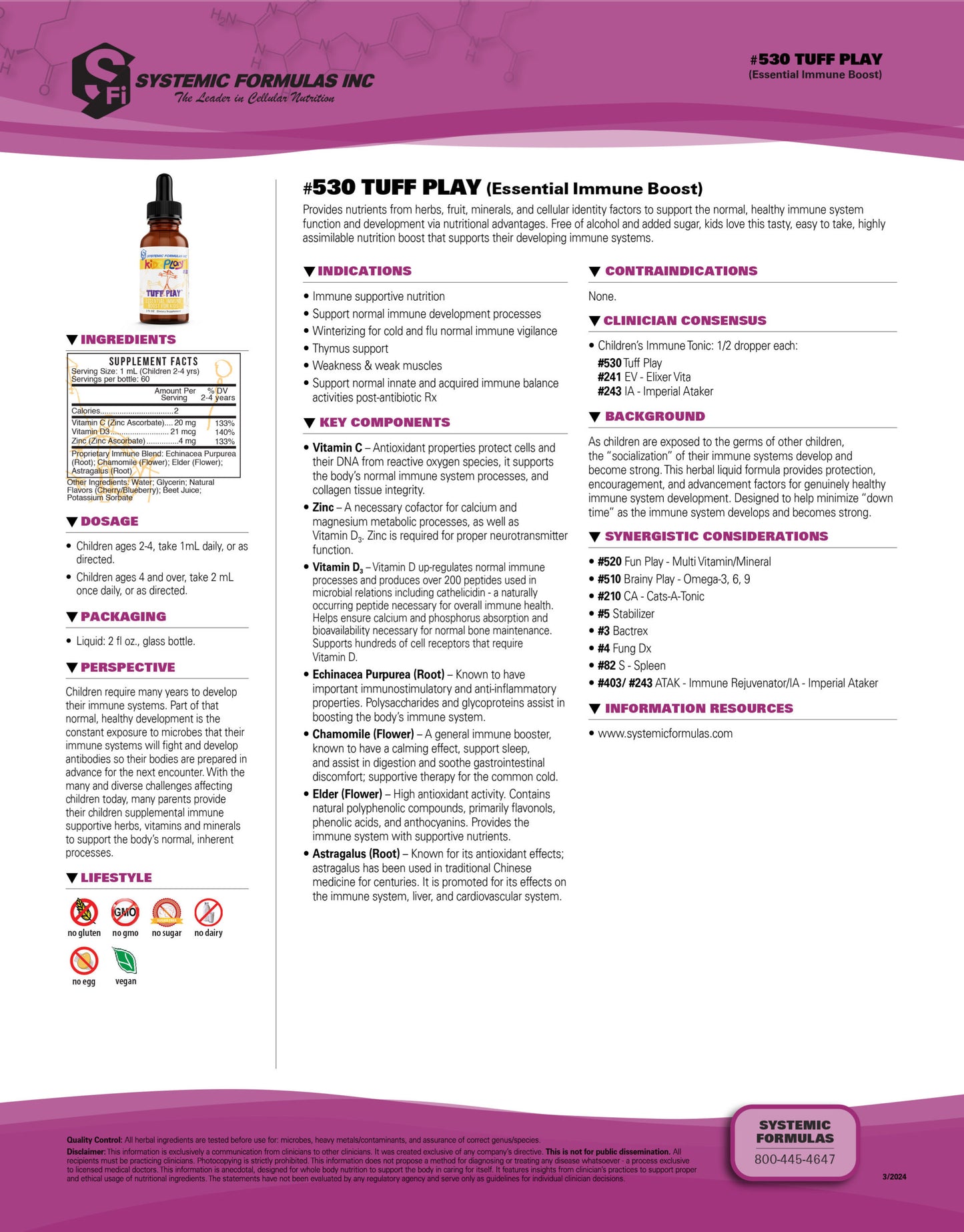 Tuff Play - Immune Support for Kids