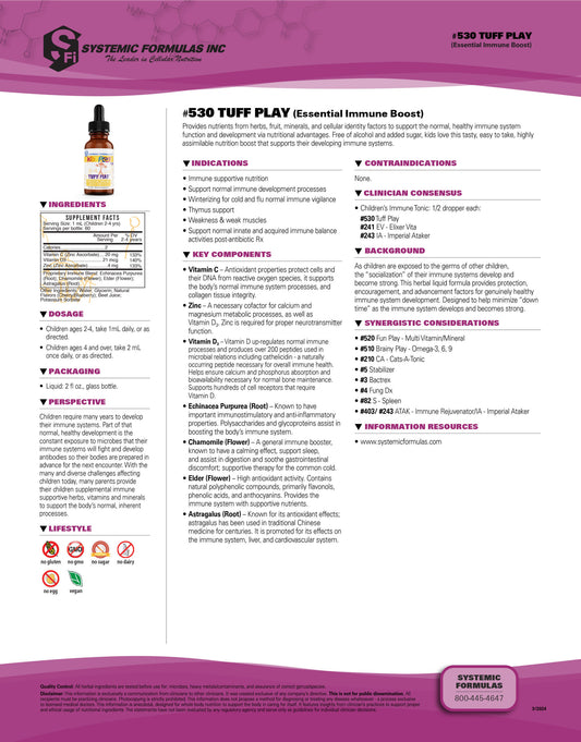 Tuff Play - Immune Support for Kids