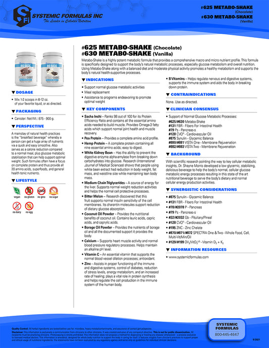 Metabo-Shake Vanilla