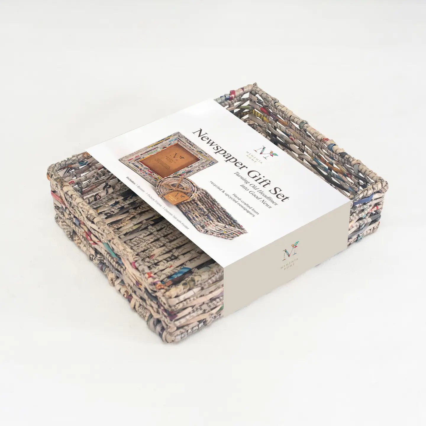 Recycle Newspaper Gift Set