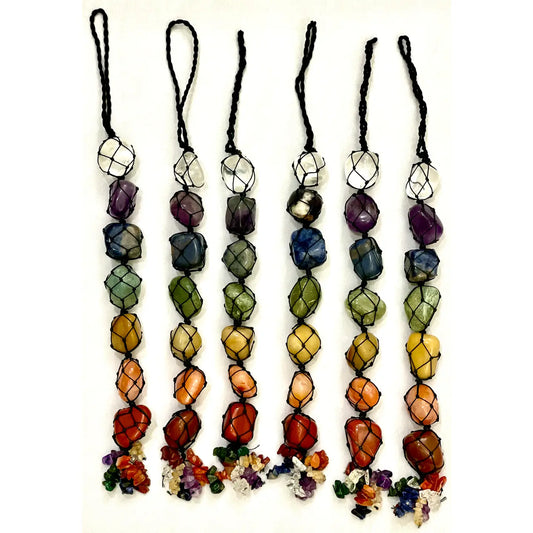Chakra Natural Gemstone Wall Car Decor