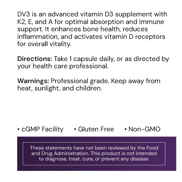 DV3 - Vitamin D3 + Immune Support