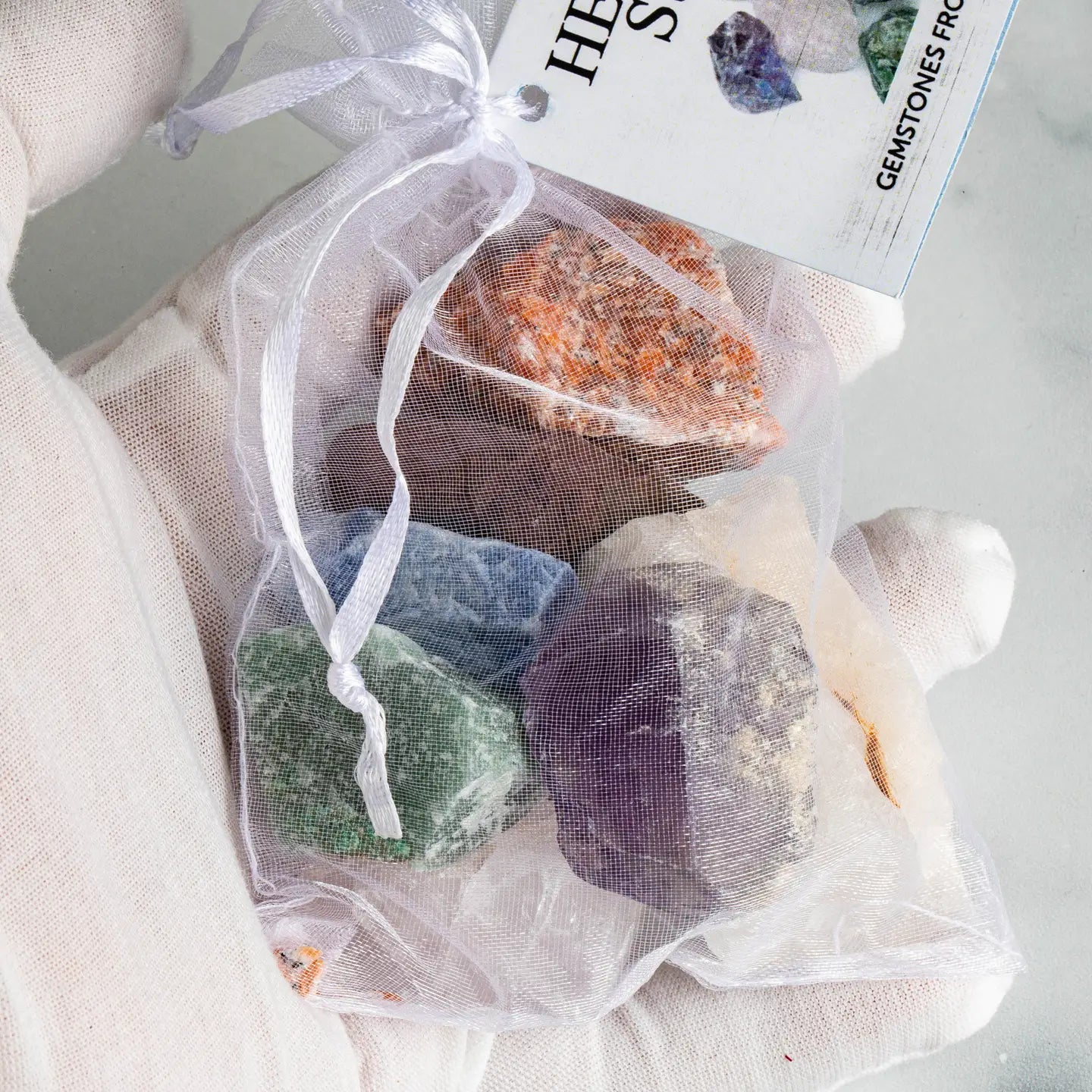 Healing Stone Set - 7 Rough Chakra Stones