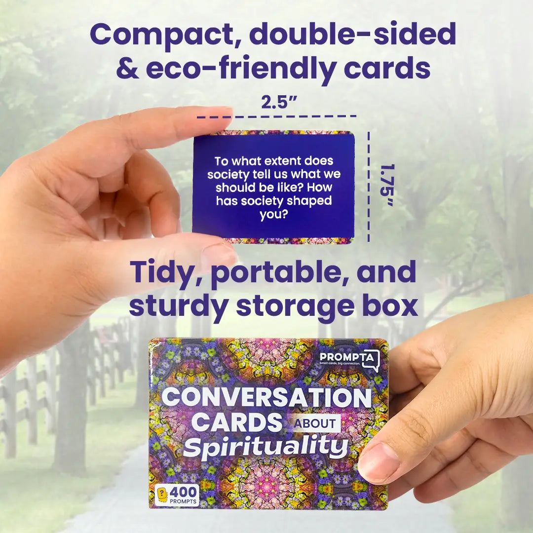 Conversation Cards about Spirituality - 400 Prompts