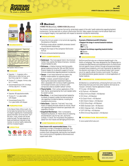 3 - Bactrex