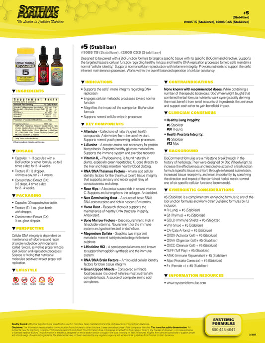 5 - Stabilizer
