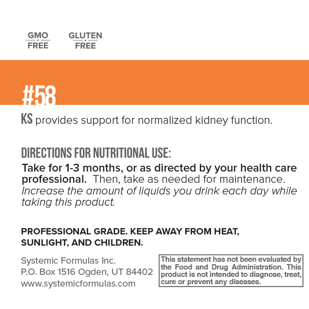 Ks - Kidney sensitive
