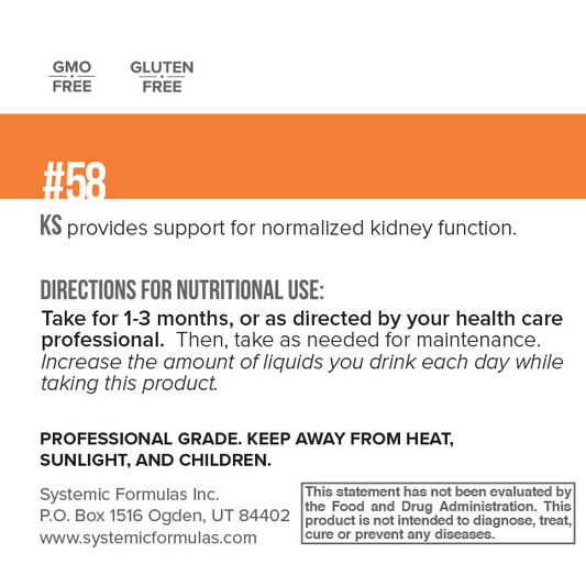 Ks - Kidney sensitive