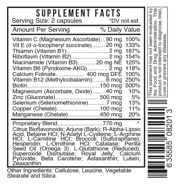 EPIC - Metabolic NO-ONOO Micro-Antioxidant