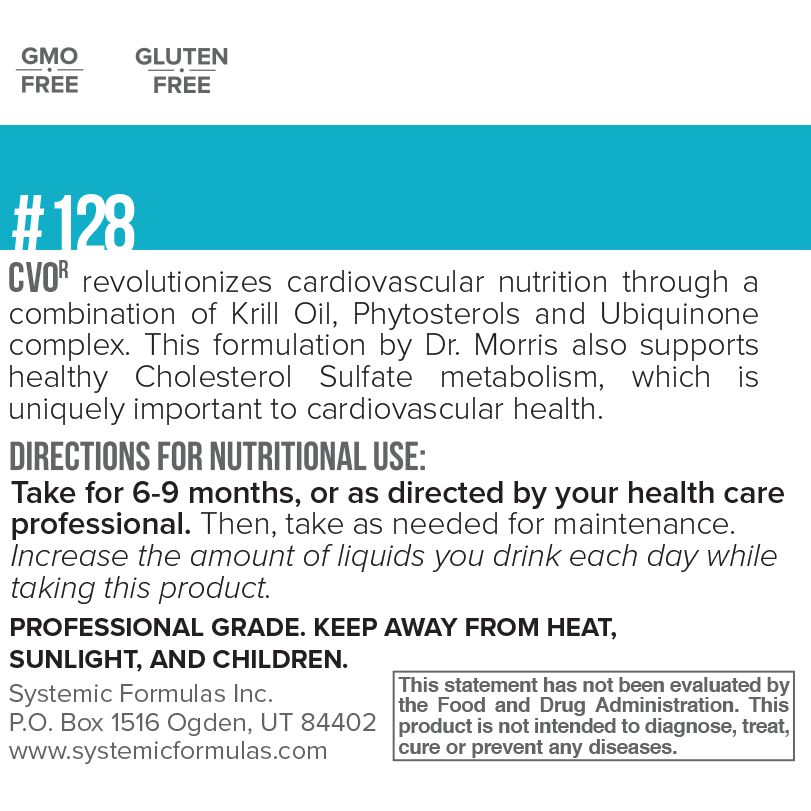 CVO-R Cardiovascular Oil